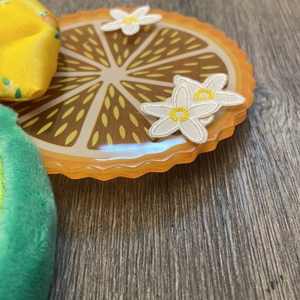 RARE HTF Brand New Disney Parks Squeeze Me Florida Orange Bird Minnie Bow Ears - Picture 8 of 9